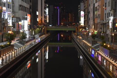 大阪の夜