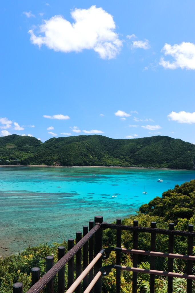 奄美大島マネン崎展望台から