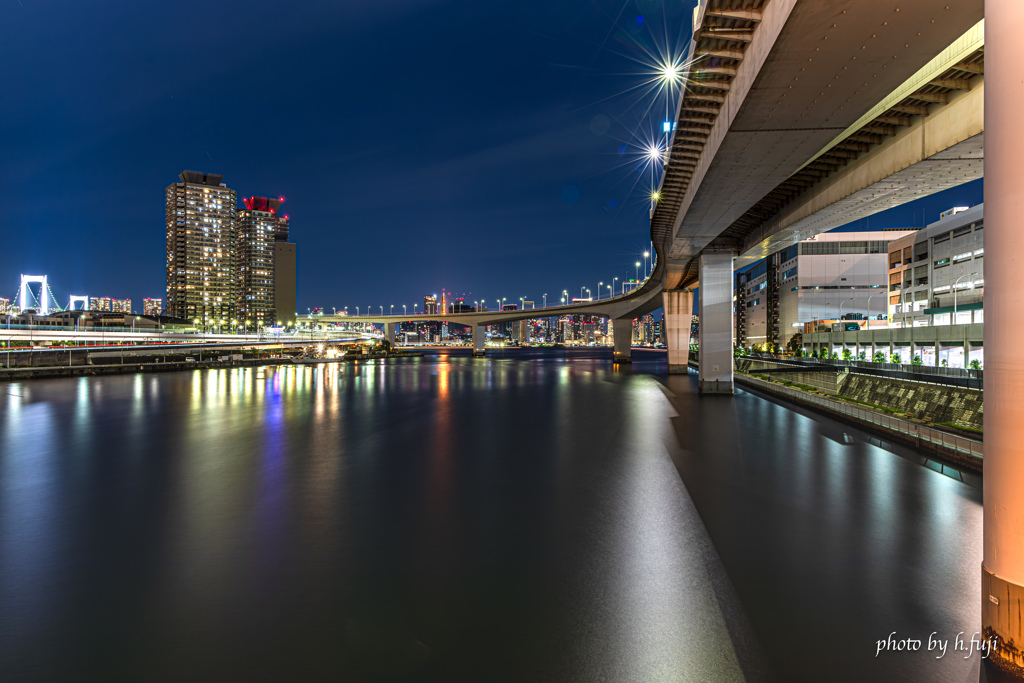 junction night view