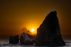 波と太陽