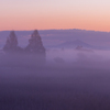 朝霧の景①