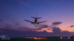 Magic hour landing