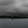 曇り日（長秒露光の景）