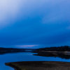 曇りの夕刻（長秒露光の景）