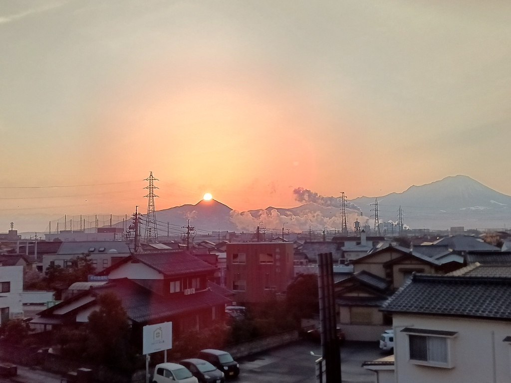 ダイアモンド孝霊山