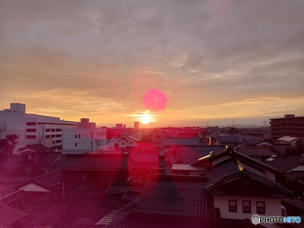 夕陽