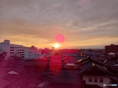 夕陽