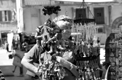 Pinocchio売り @ Firenze