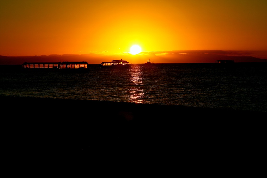 sunset @ Great Barrier Reef