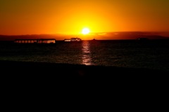 sunset @ Great Barrier Reef