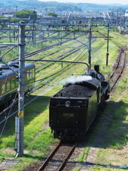 喜寿…石炭満載で客車連結へ