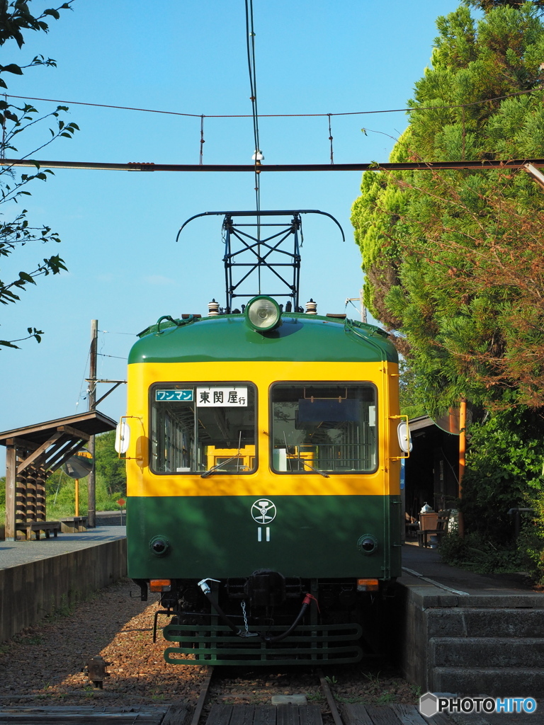 かぼちゃ電車・モハ10形 11号 旅客電車 