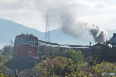 ディーゼル機関車の後方支援