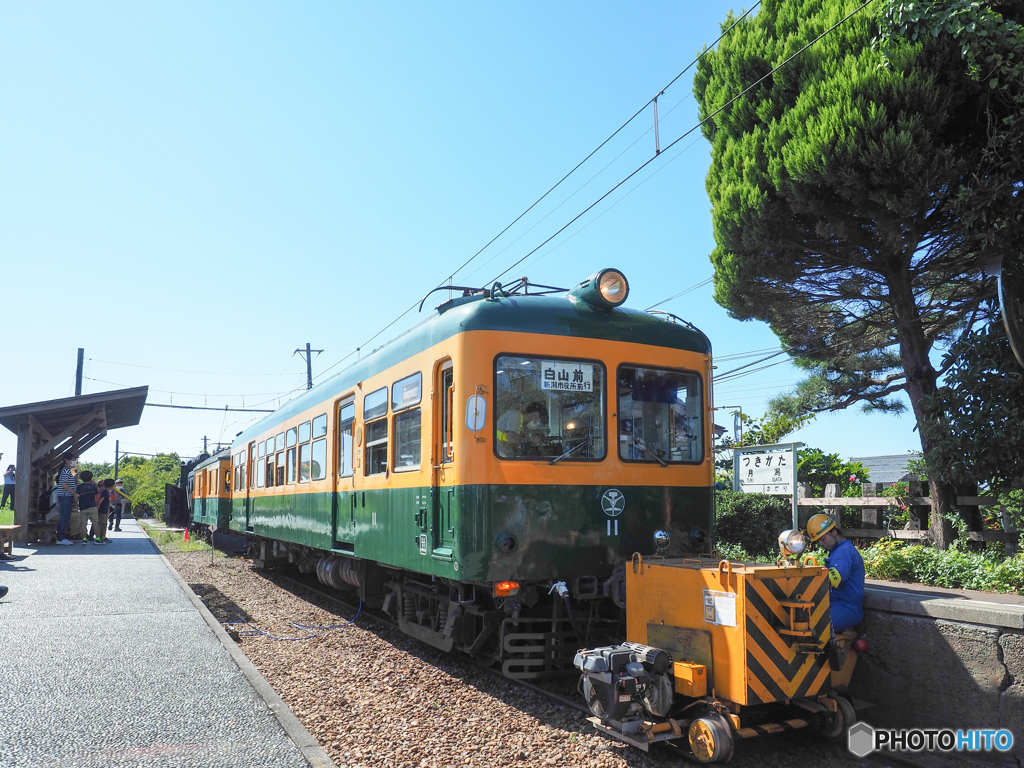 保存電車 - まもなく発車