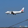 JAL2872便 新潟空港へ