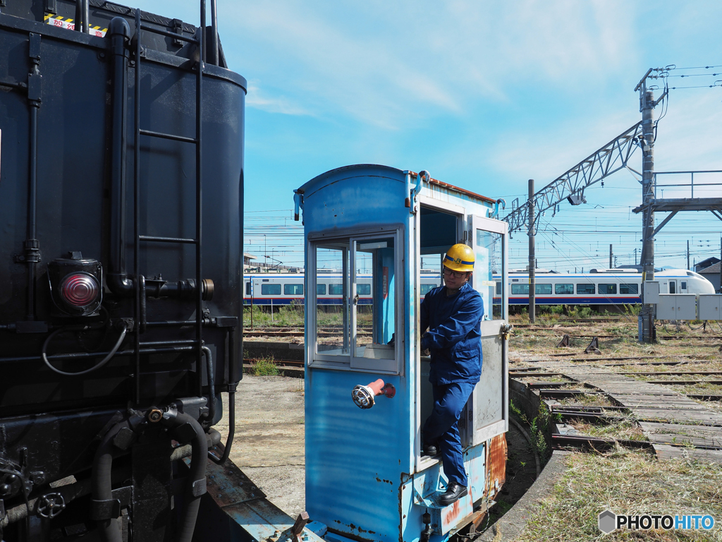 転車台電動索引機としらゆき  