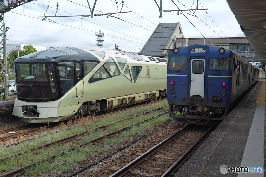 柳都Shu＊Kura と Train Suite四季島 