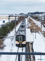 新潟行き発車