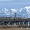 雪山をバックで少～し流し！