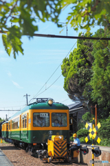 白山前行き発車