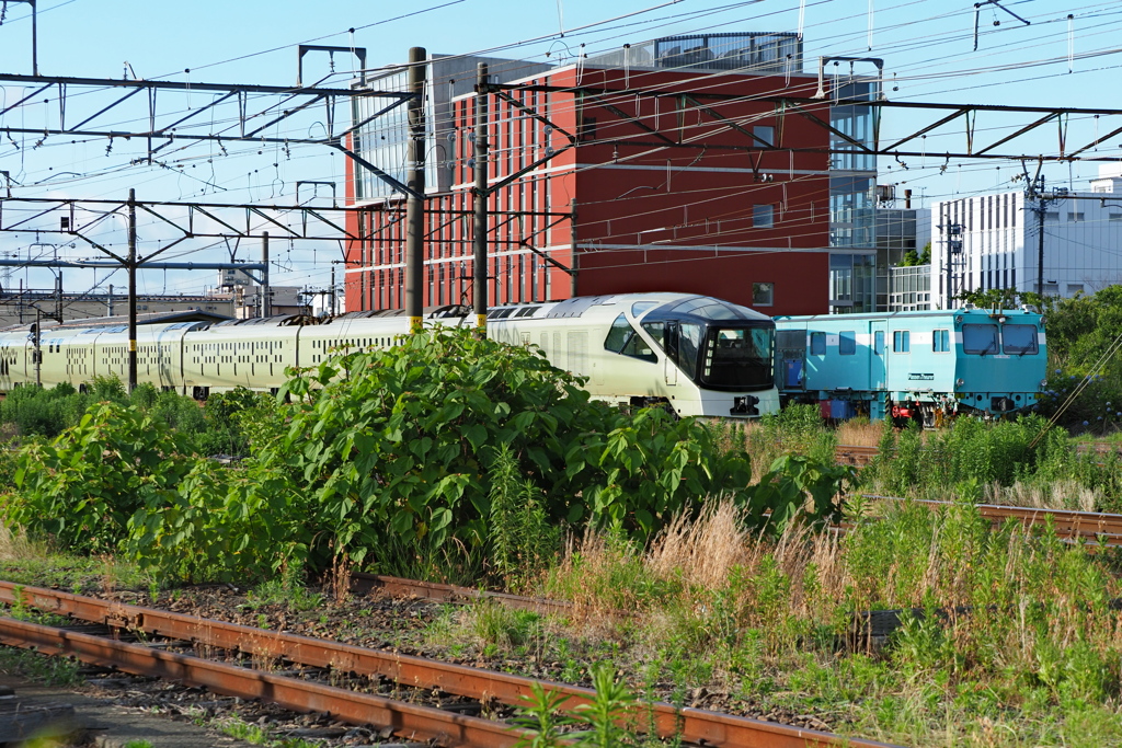 四季島…新津駅出発 