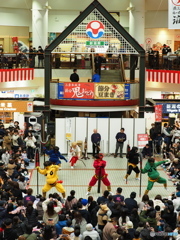一足早く！