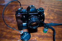 相棒…PENTAX LX