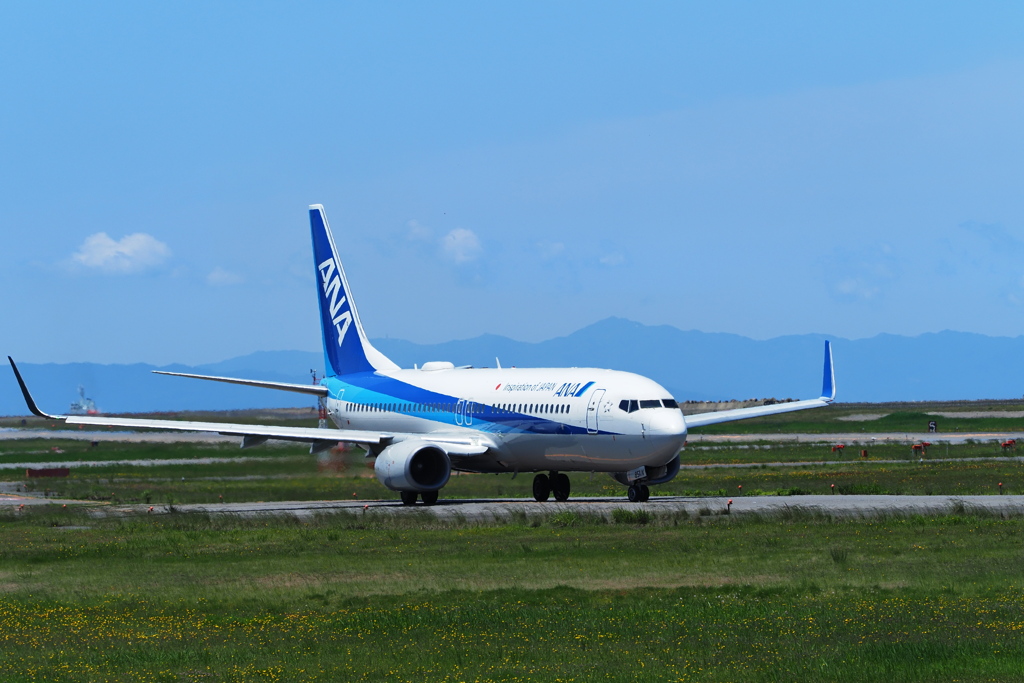 ANA1115便 新千歳へ