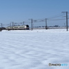 雪原行く
