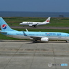 KOREAN AIR と J-AIR