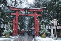 雪舞う寒の入り