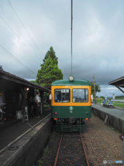 走れ！ かぼちゃ電車…白山前行発車