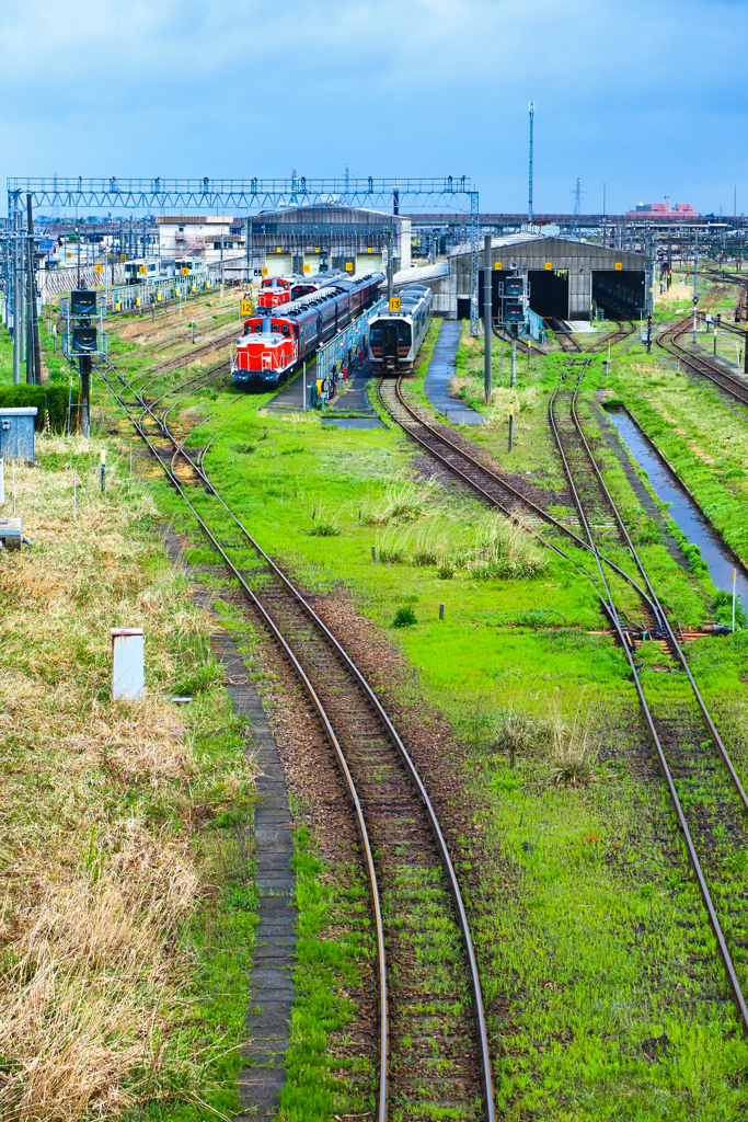 待機…線路はここから
