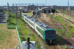 車両基地へ