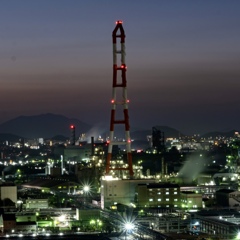 八幡西区からの夜景