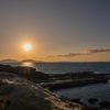 夕日