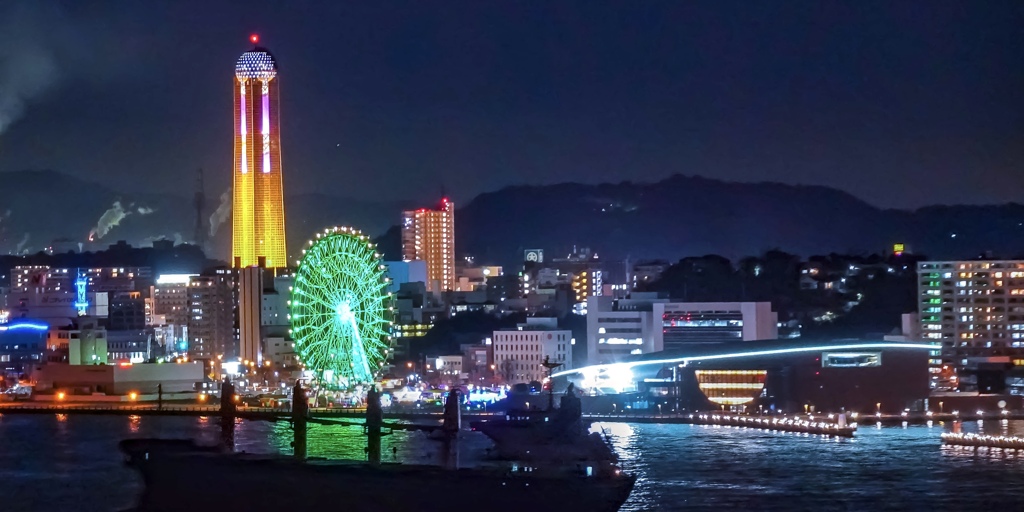 門司から見た下関