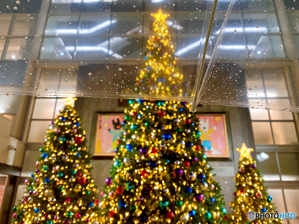 雨の日クリスマス
