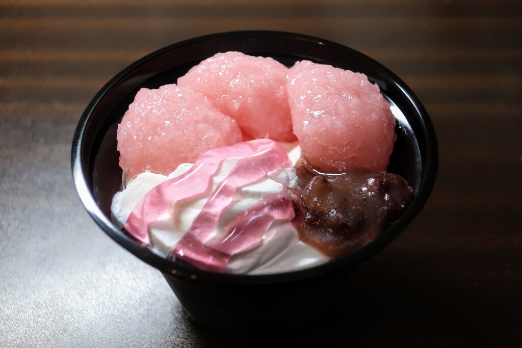 桜もちパフェ
