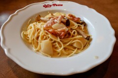 パンチェッタとポテトのクリームソース