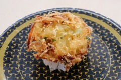 国産野菜と白えびのかき揚げ握り