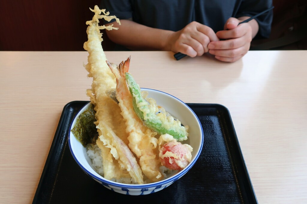 真穴子天丼