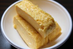 鉄板巻上げ玉子焼き
