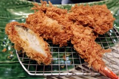 エビフライとヒレカツ