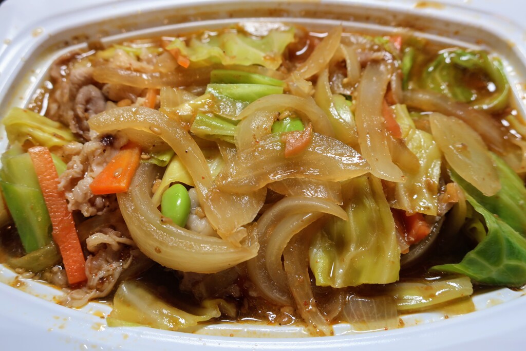 豚野菜炒め