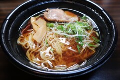 ネギ醤油ラーメン