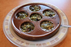 エスカルゴのオーブン焼き