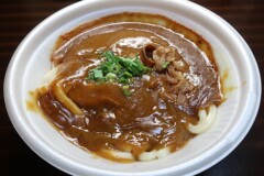 甘くて辛いカレーうどん