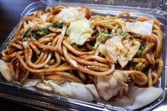 もちもち麺の屋台風ソース焼そば