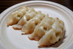 レンジで簡単！焼餃子